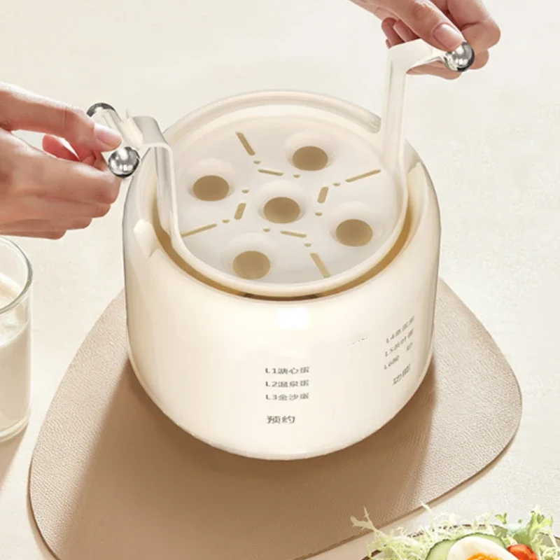 Egg Poacher Egg Steamer Household Reservation Multi-function Breakfast Machine Runny Egg Heat Preservation