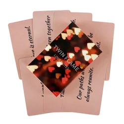 Love Notes Oracle Cards mazzo di divinazione dei tarocchi English Vision Edition gioco da tavolo per la festa