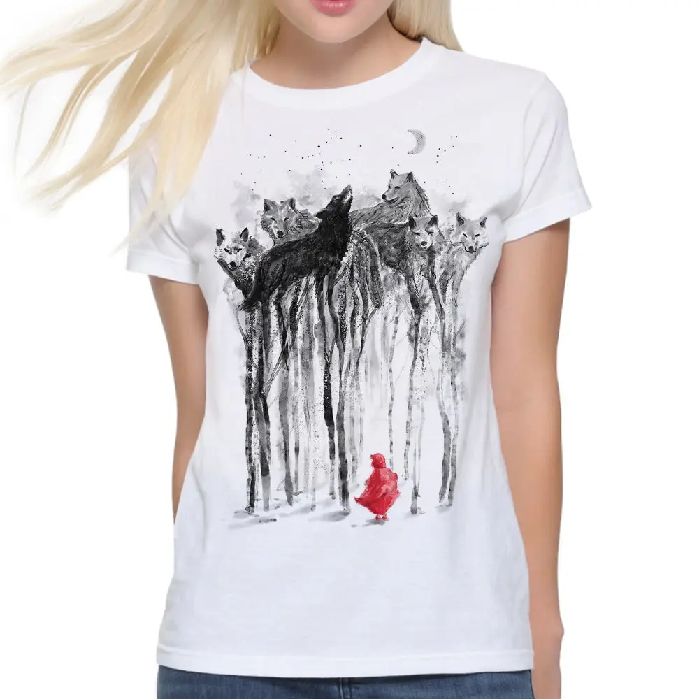 

Little Red Riding Hood Art T Shirt All Sizes pfa 337