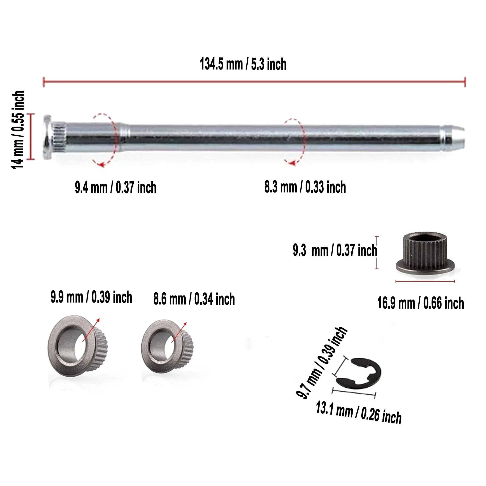 Door Hinge Pin Bushing Spring Removal Tool Kit For Chevy Pickup Suburban Tahoe Jimmy Yukon GMC Fullsize Truck SUV 1988-2002