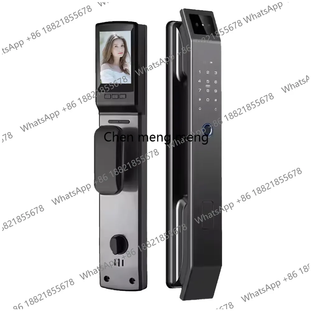 Automatic smart door, fingerprint lock, household password lock, wooden door anti-theft door