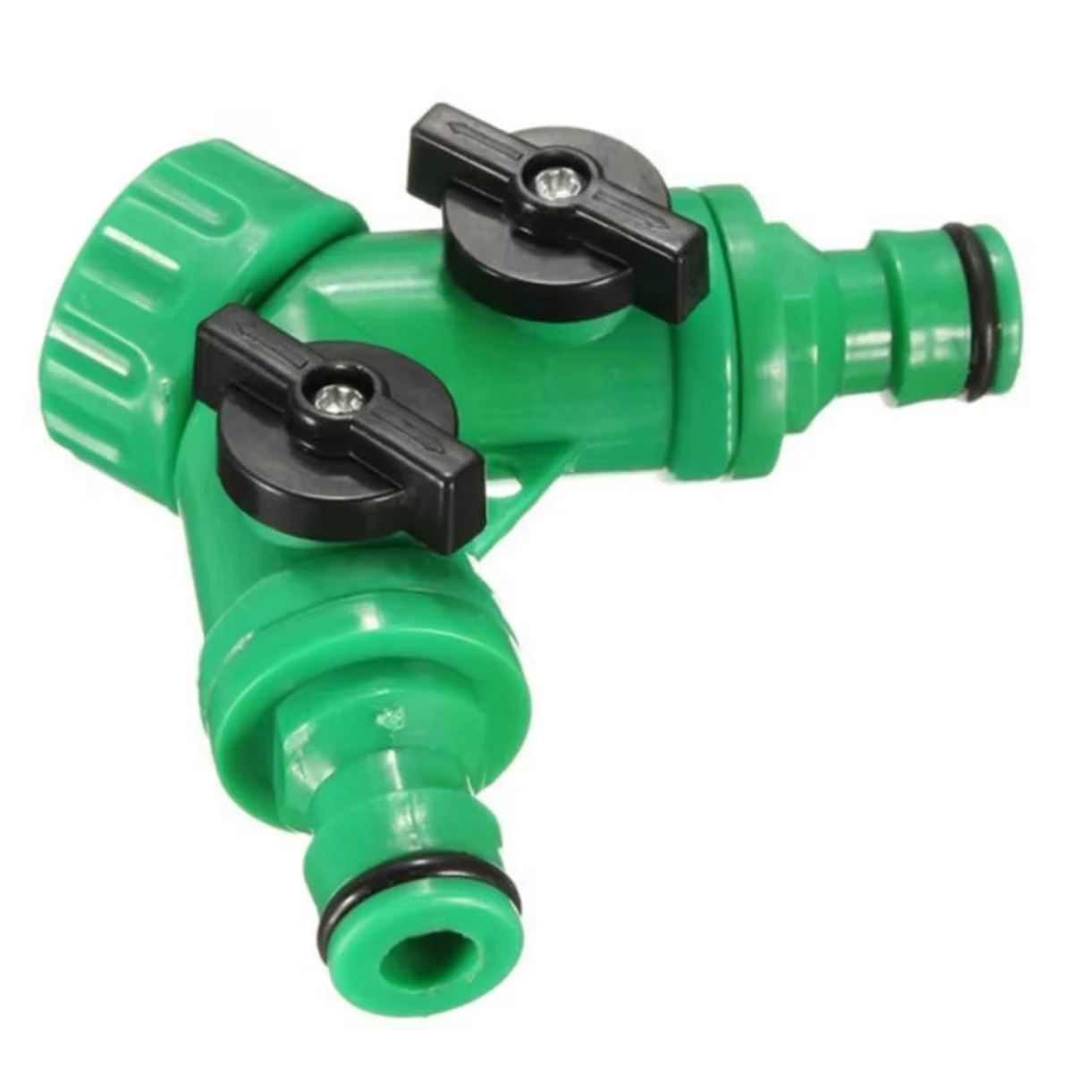 XXL 1-20PCS 1/2 3/4 Thread 2-way Tap Hose Water Splitter Garden Tap Y Splitter Watering Fittings Adjustable Switch Joints