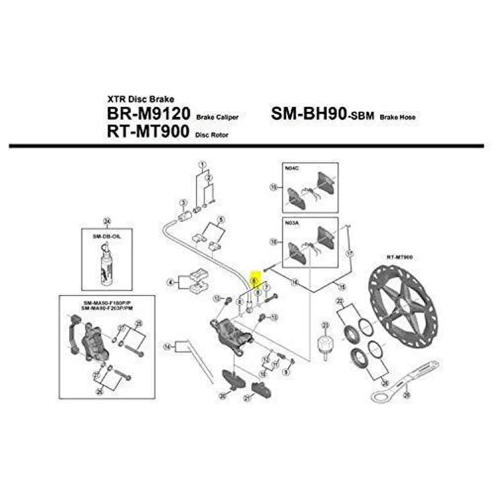 For-Shimano M7120 M8120 M9120 Banjo Bolt Dydraulic Brake 1Set Of Bicycle Silver Steel With Sealing Rings 2022 New