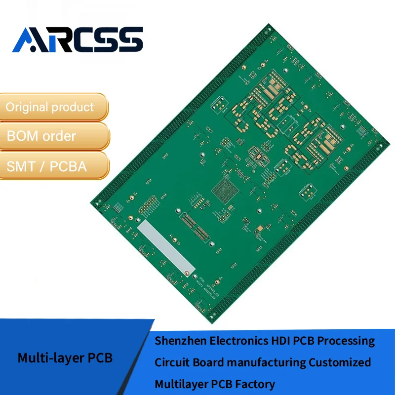 Shenzhen Electronics HDI PCB Processing Circuit Board manufacturing Customized Multilayer PCB Factory