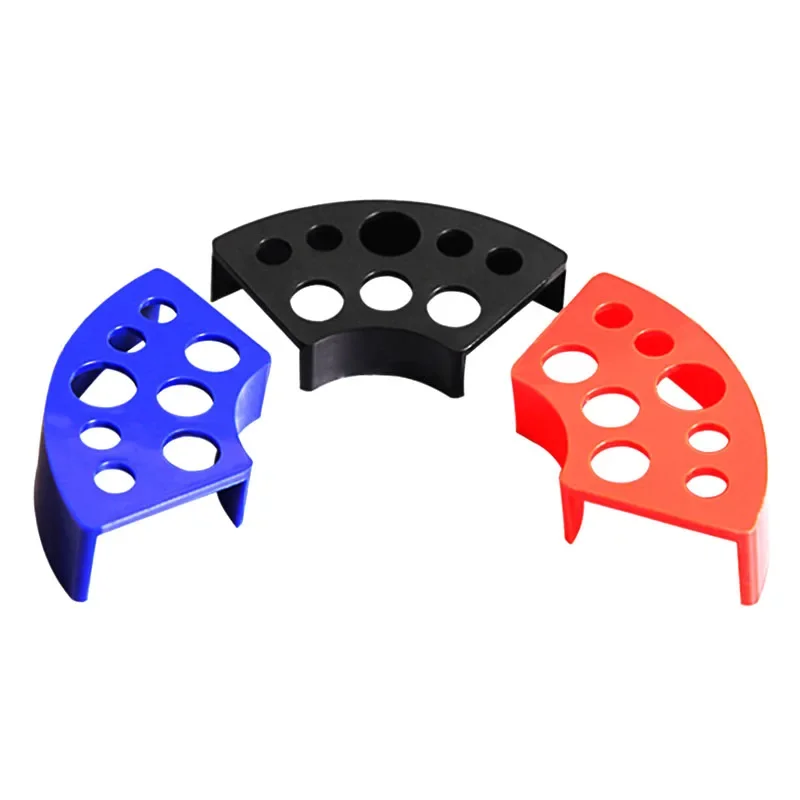 Tattoos Ink Cup Holder Plastic Tattoo Supplies 1Pc Stand 8 Caps Holes for Professional Ink Pigment Cup Bracket Trailer Supplies