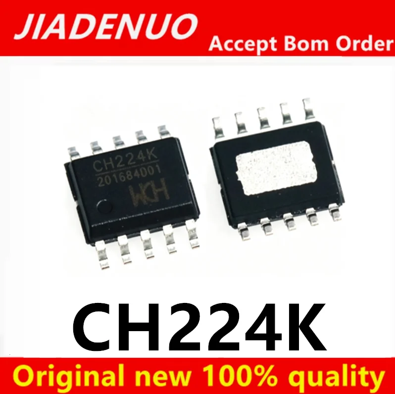 10-100/PCS New Original   CH224K ESSOP-10 USB PD power supply protocol chip In Stock