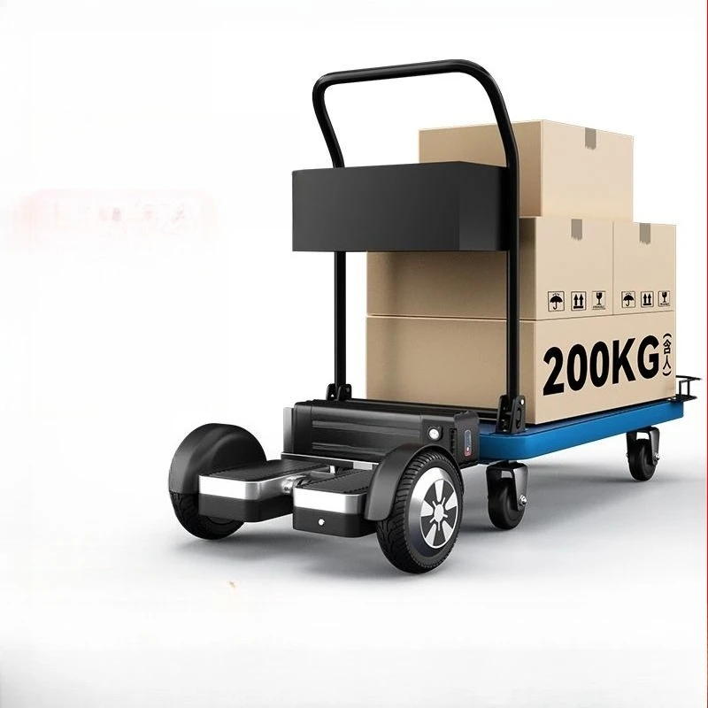 

Electric pull trolley, pick flatbed truck, handling tools