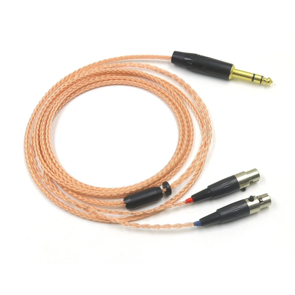 16 Core LITZ 7N Copper OCC Graphene Earphone Cable For Audeze LCD-3 LCD-2 LCD-X LCD-XC LCD-4z LCD-MX4 LCD-GX lcd-24