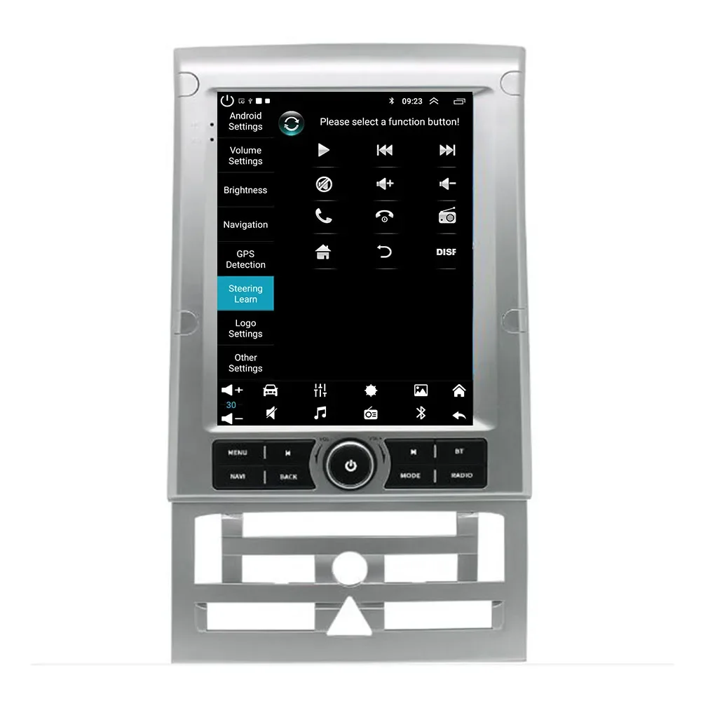 Fotografia 6: 9.7 Polegada android 14 para peugeot 407 2004-2008 tesla estilo rádio do carro estéreo multimídia player de vídeo dvd navegação gps sem 2din bt