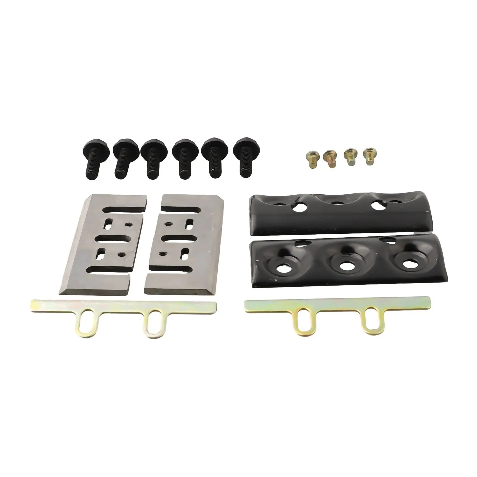 Set of 16 Replacement Parts for 1900B Electric Planer with High Speed Steel Blades Clamps Tableting and Mounting Screws for Use