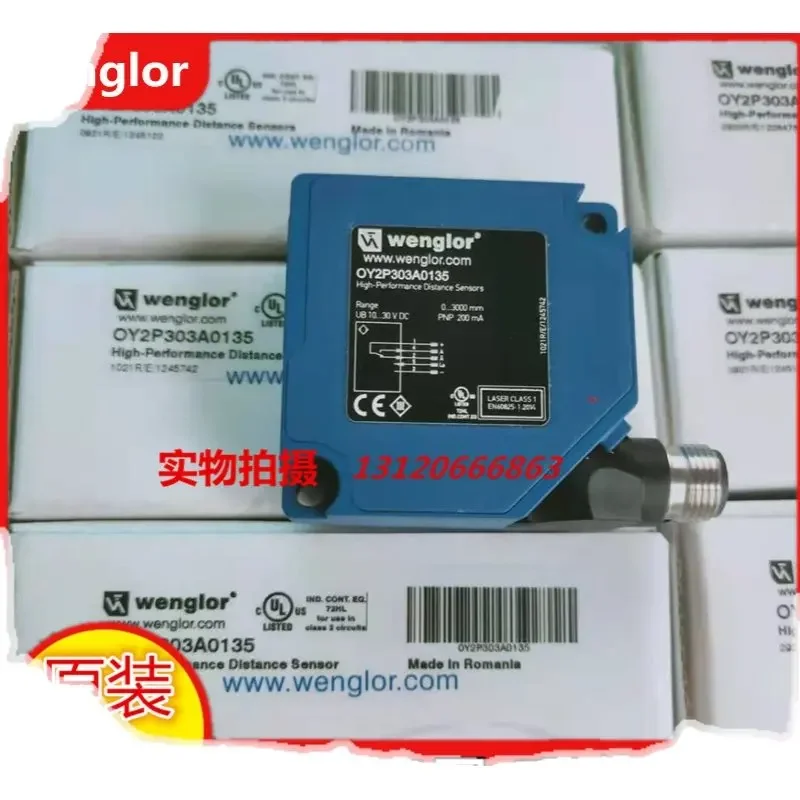 Spot OY2P303A0135 Weigler New Wenglor Diffuse Reflection Laser Sensor Imported