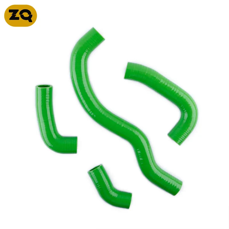 Fit Kawasaki ZZR600E ZZR 600 E 1993-2006 Silicone Radiator Hose Coolant Tube Kit 1994 1995 1996 1997 1998 1999 2000