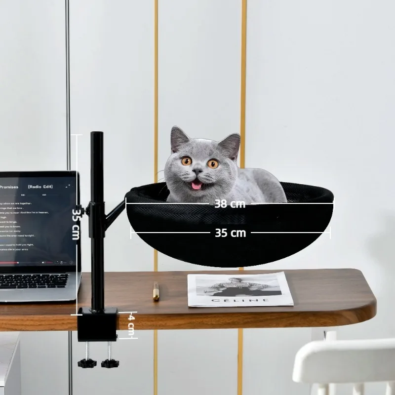 for Desktop Floating Cat Litter Box Bed Space Saving Fixed All Season Universal Office Cat Climbing Frame Pet Supplies