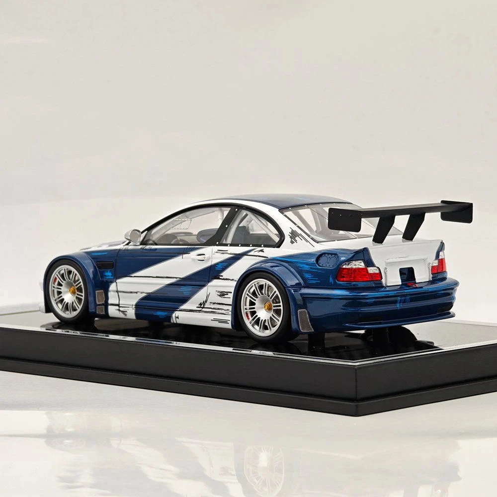 SW 1:18 GTR E46 Need For Speed Limited Edition Resin Model Car Miniature Collectible Gifts Classic Series