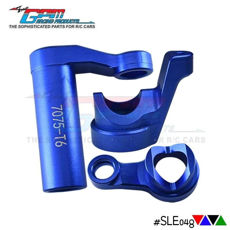 

Рулевая тележка GPM из алюминия 7075-T6 для радиоуправляемого грузовика TRAXXAS 1/8 4WD SLEDGE MONSTER