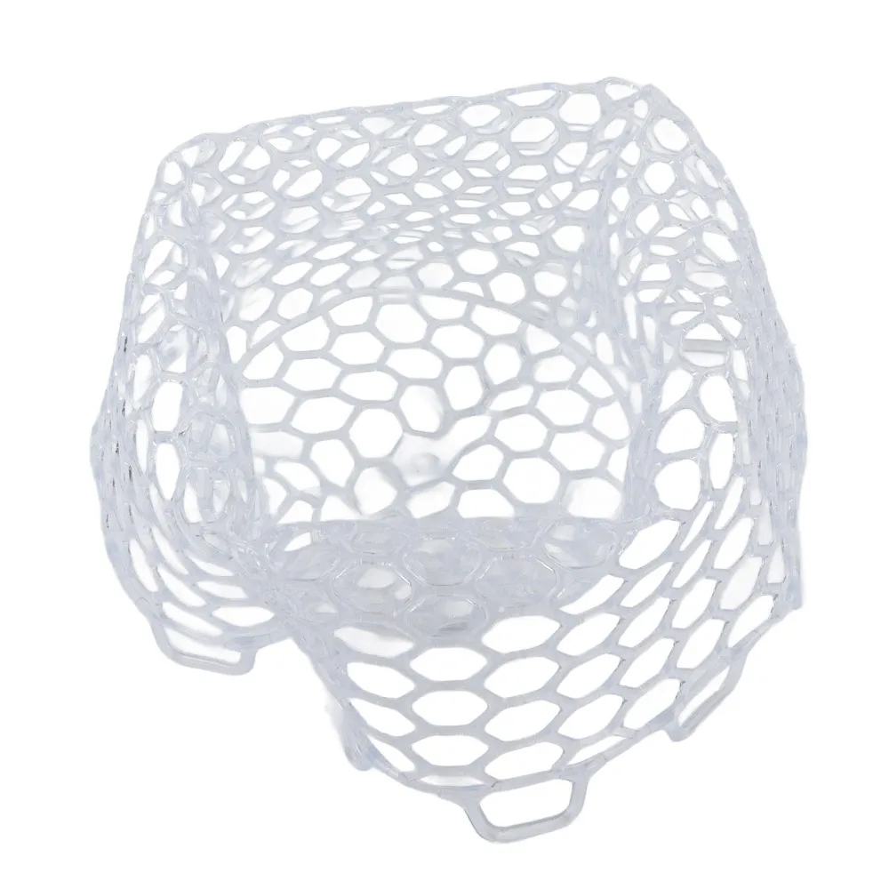 Durable Collapsible Fishing Net PVC Lightweight Fly Fishing Net 21cm 40cm 47cm 55cm Fish Landing Net Fly Fishing