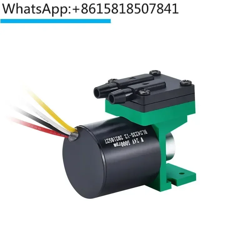 PENGPU Mini Vacuum Pump 12V Negative Pressure 24V Mini Air Pump 6V Brushless Motor Long Life Sampling Pump