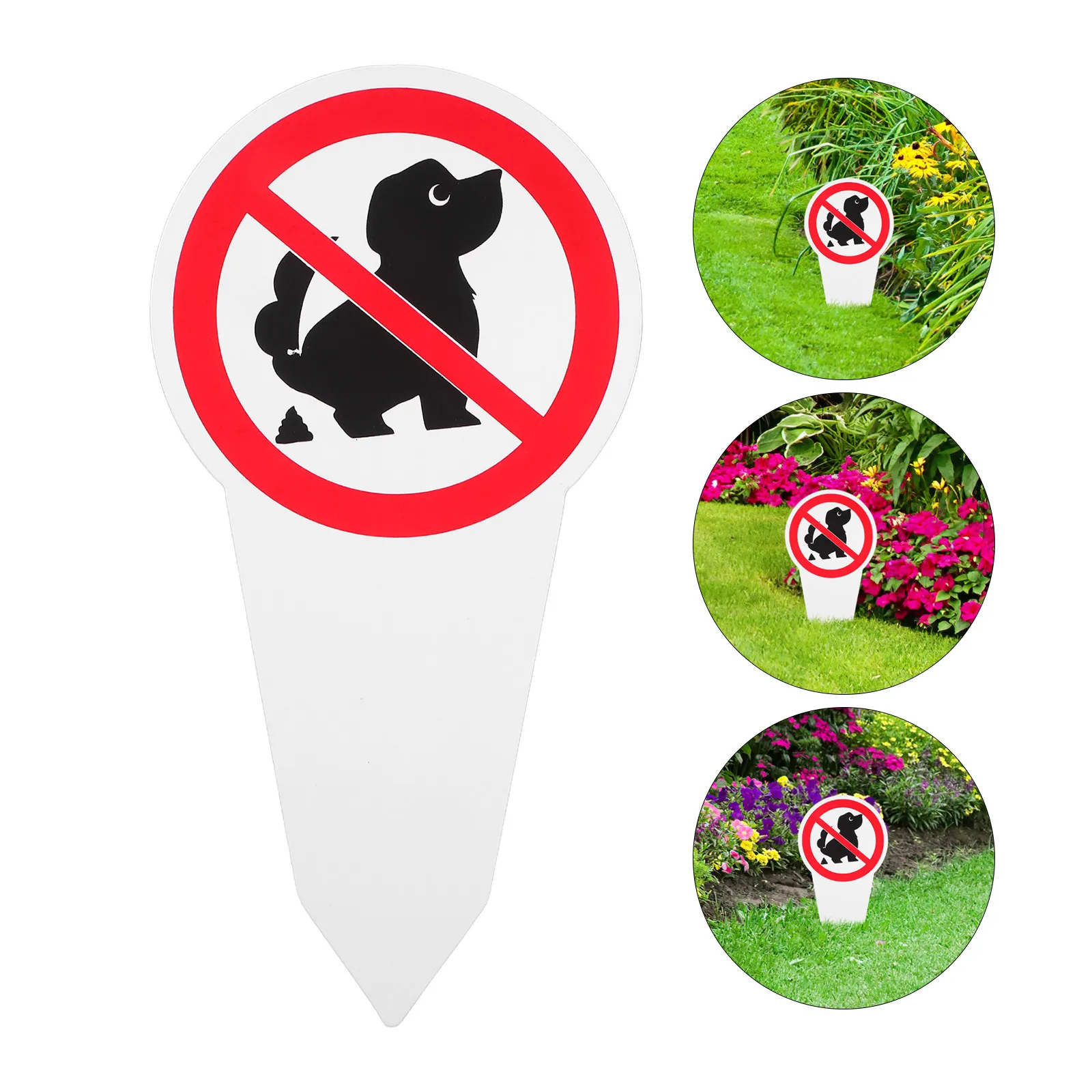 

No Dog Poop Signs Dog Waste Disposal Sign Outdoor Garage Bar Canteen No Pooping Warning Sign For Garden Lawn Yard Decoration