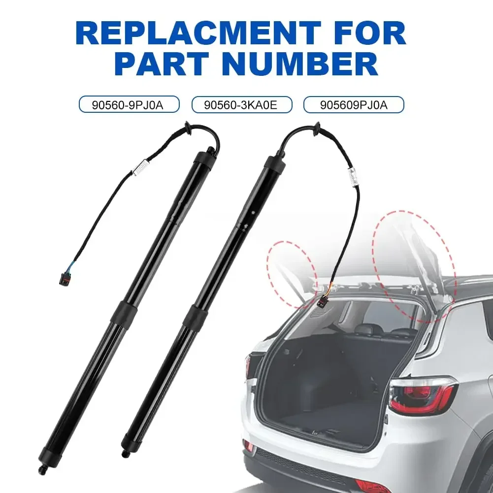 

90560-9PJ0A 90561-9PJ0A New Power Hatch Lift Support For 2017-2019 Nissan Pathfinder Electric Tailgate Gas Struts plug and play