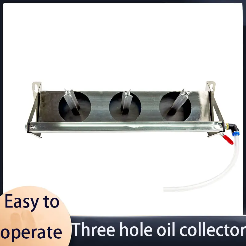 3-hole oil recovery rack Auto maintenance Auto repair residual oil waste oil return collector oil rack stainless steel rack