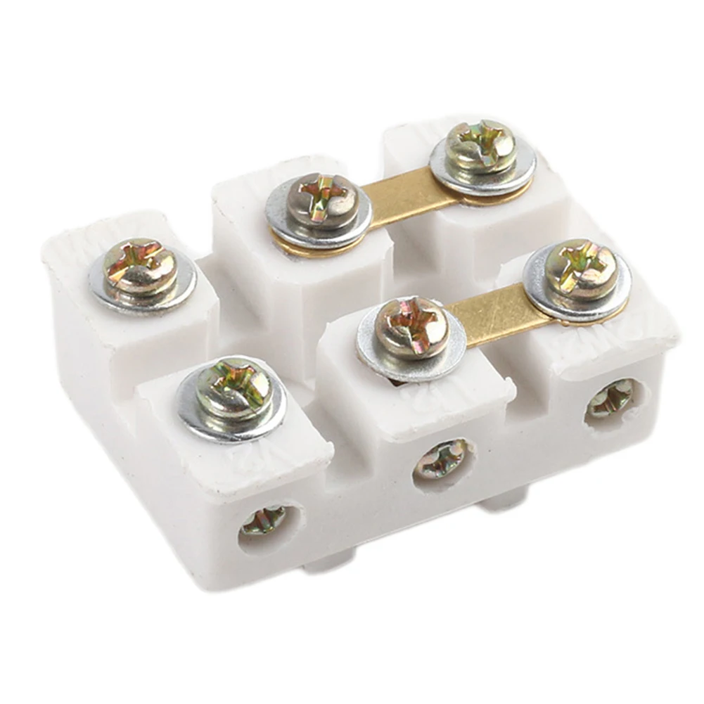 Singlephase Terminal Connection Box Replacement White Essential Tool Parts Plastic Protector Tool Parts Brand New