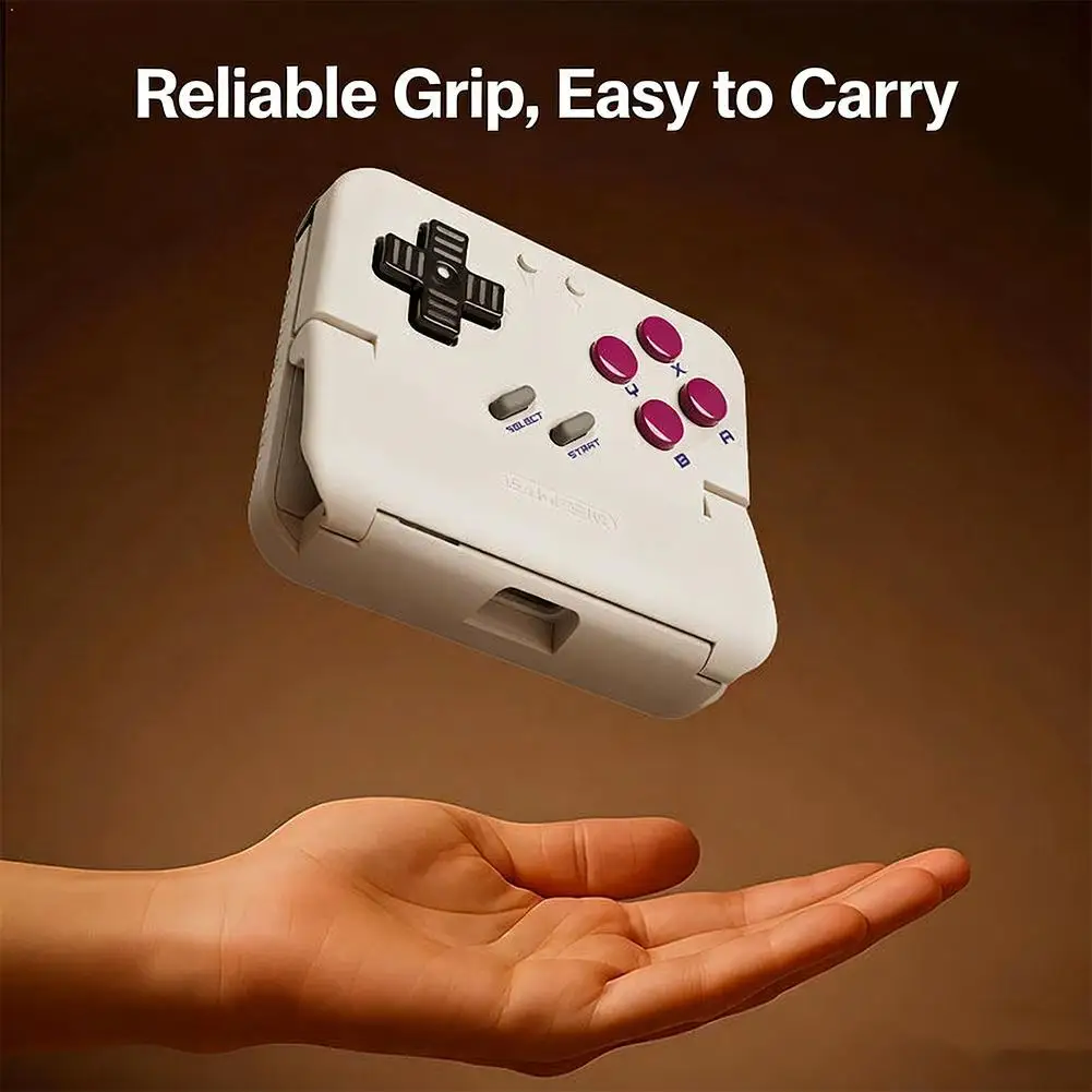 Controller Wireless Retrò Portatile per GameSir Taco, Gamepad Bluetooth Smart On/Off con Joystick e Scatola di Stoccaggio