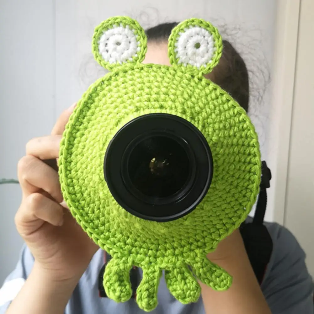 Camera Lens Ring Creative Shape Appearance Woolen Yarn Camera Lens Decorative Ring Baby Photo Props for Kids