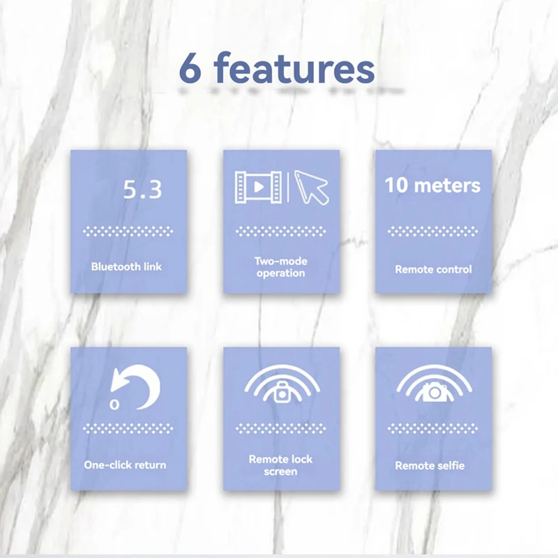 【NEU】Kabellose Bluetooth-Fernbedienung für Mobiltelefone, Selfie-Controller, Ring-Fernbedienung für Mobiltelefone