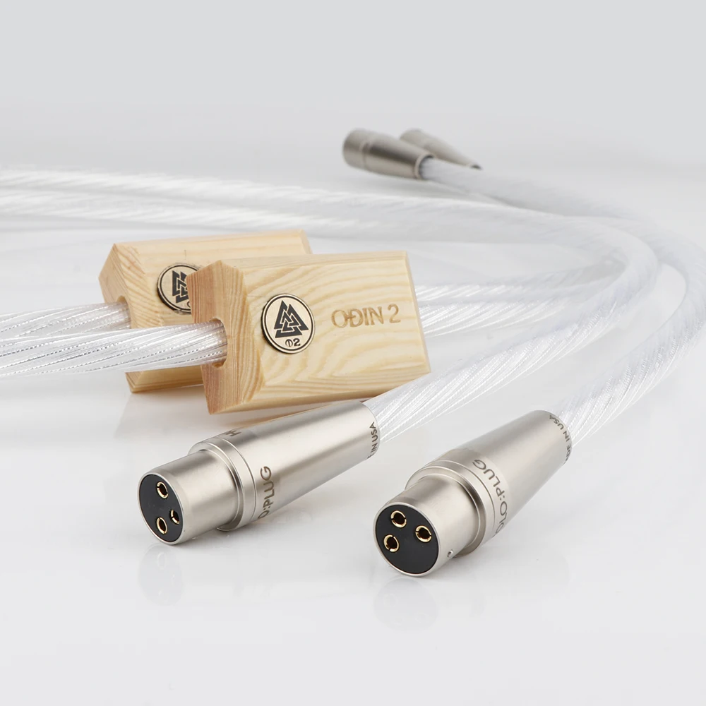 X417 Nordost Odin 2 Silver Reference Interconnects Signal Cable With RCA/ XLR Male Female Connector for Amplifier CD Player