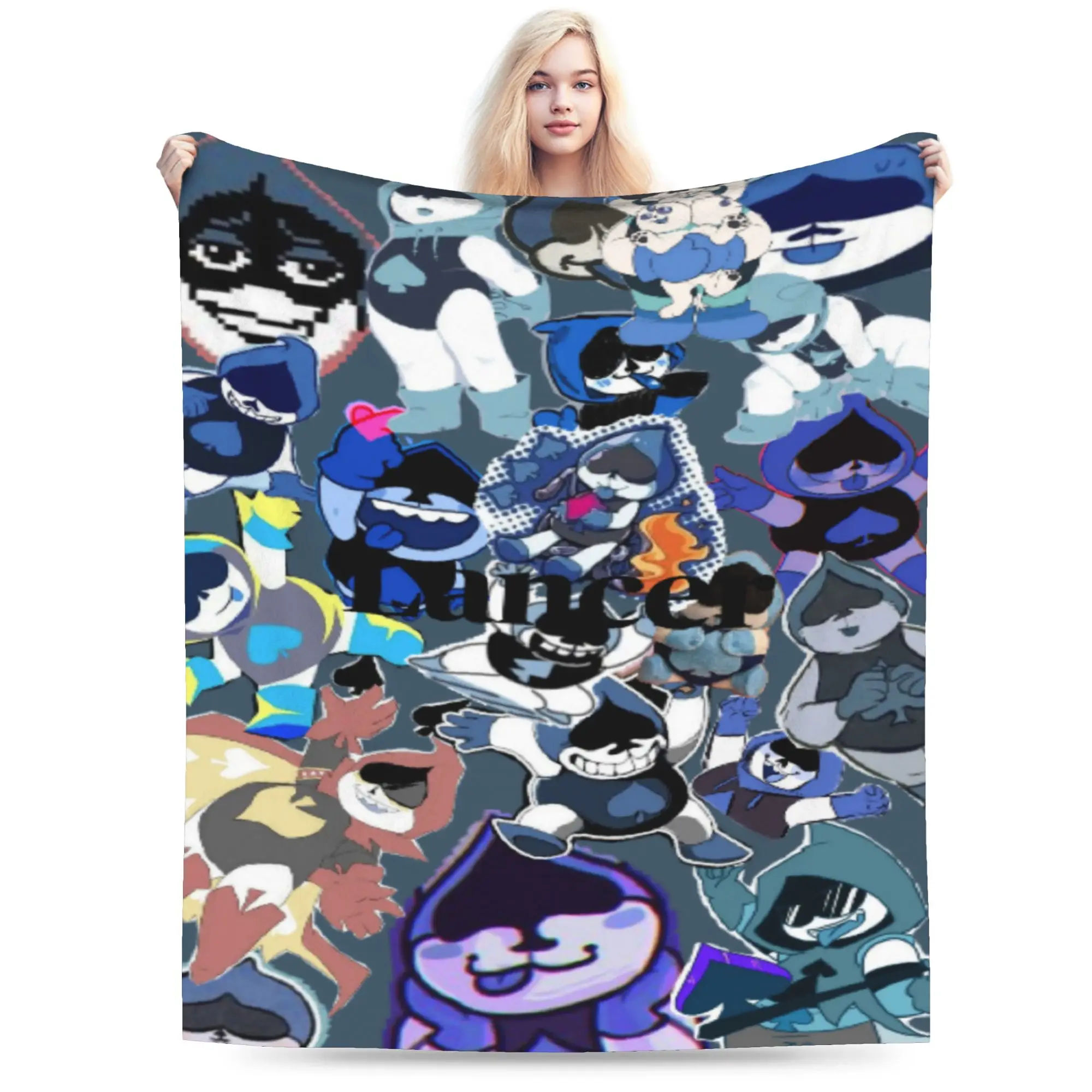 New Arrival  Lancer Face  Blanket Super Soft Fleece  Cozy Throw Blankets Machine Washable