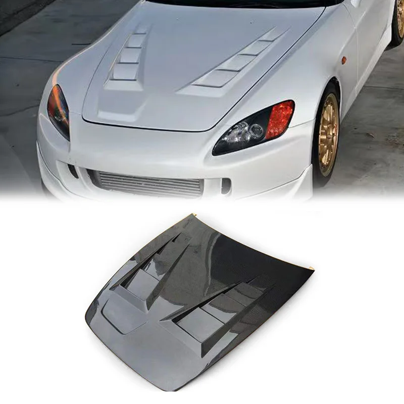 

For Honda S2000 Racing Style Front Hood - Aerodynamic Sport Exterior Component