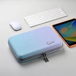 IPadPro 10.9-inch protective case EVA accessory storage bag iPadAir5 hard shell anti fall handheld 11 inch tablet protection bag