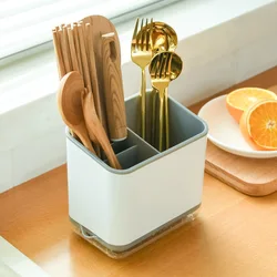 Kitchen Spoon Chopstick Storage Dish Drying Drain Basket Rack Box Drainer Cutlery Holder Shelf Organizer Home Accessories