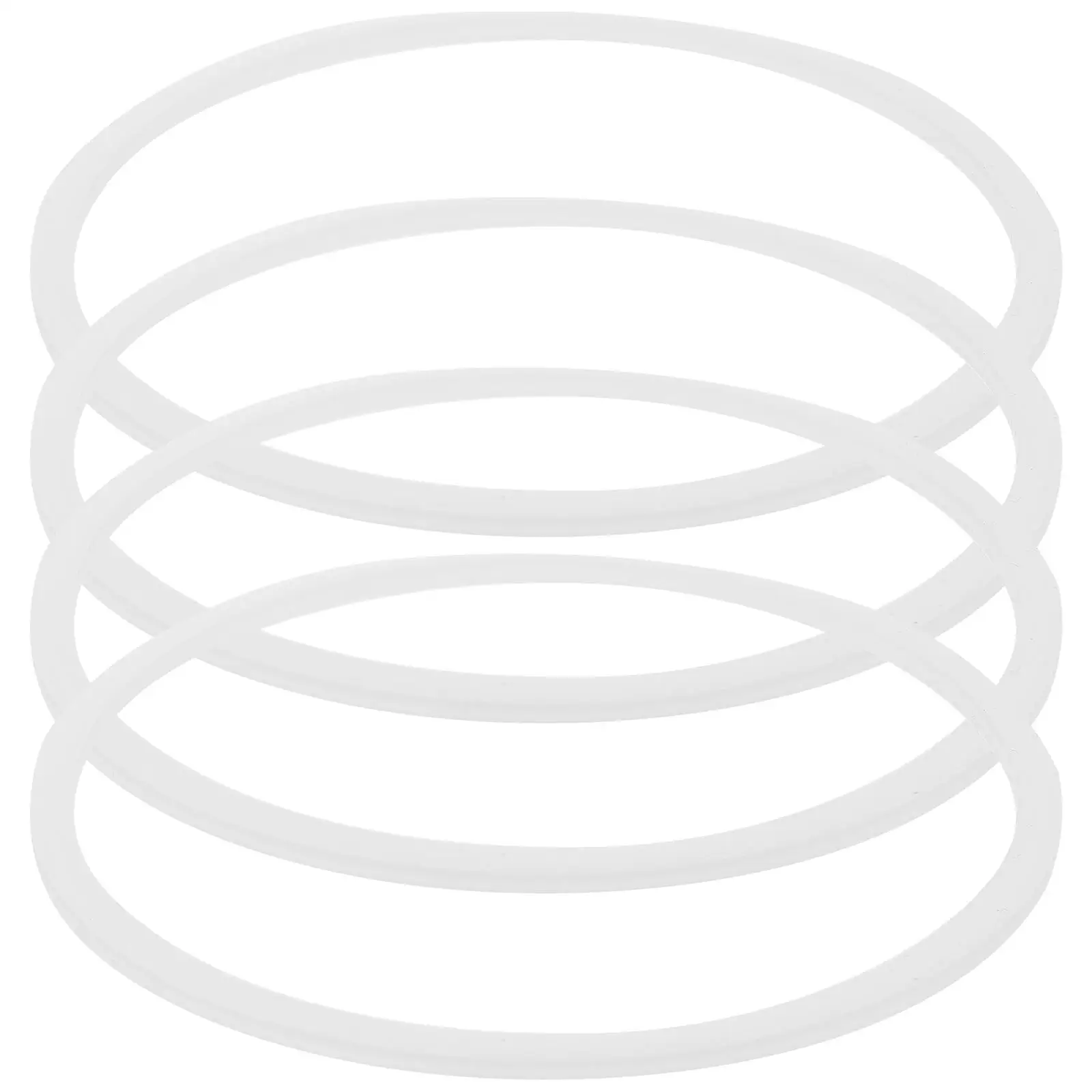 

4 Pcs Sealing Ring for Lunch Box Silicone Bento Accessories Insulated Container Supplies Food Box Lid Sealer Student