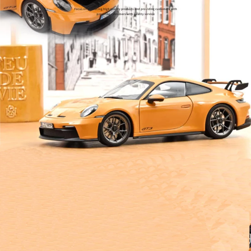 

Модель автомобиля NOREV 1:18 Porsche 911 GT3 2021, имитационная, из сплава, статическая, коллекционная, подарок, украшение, сувенир