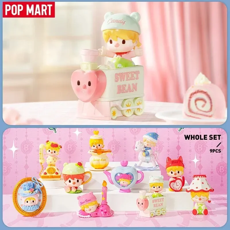 

POP MART Sweet Bean Послеобеденный чай Серия Слепая коробка Угадай Сумка Тайная коробка Игрушки Кукла Симпатичные аниме-фигурки Украшения Подарочная коллекция
