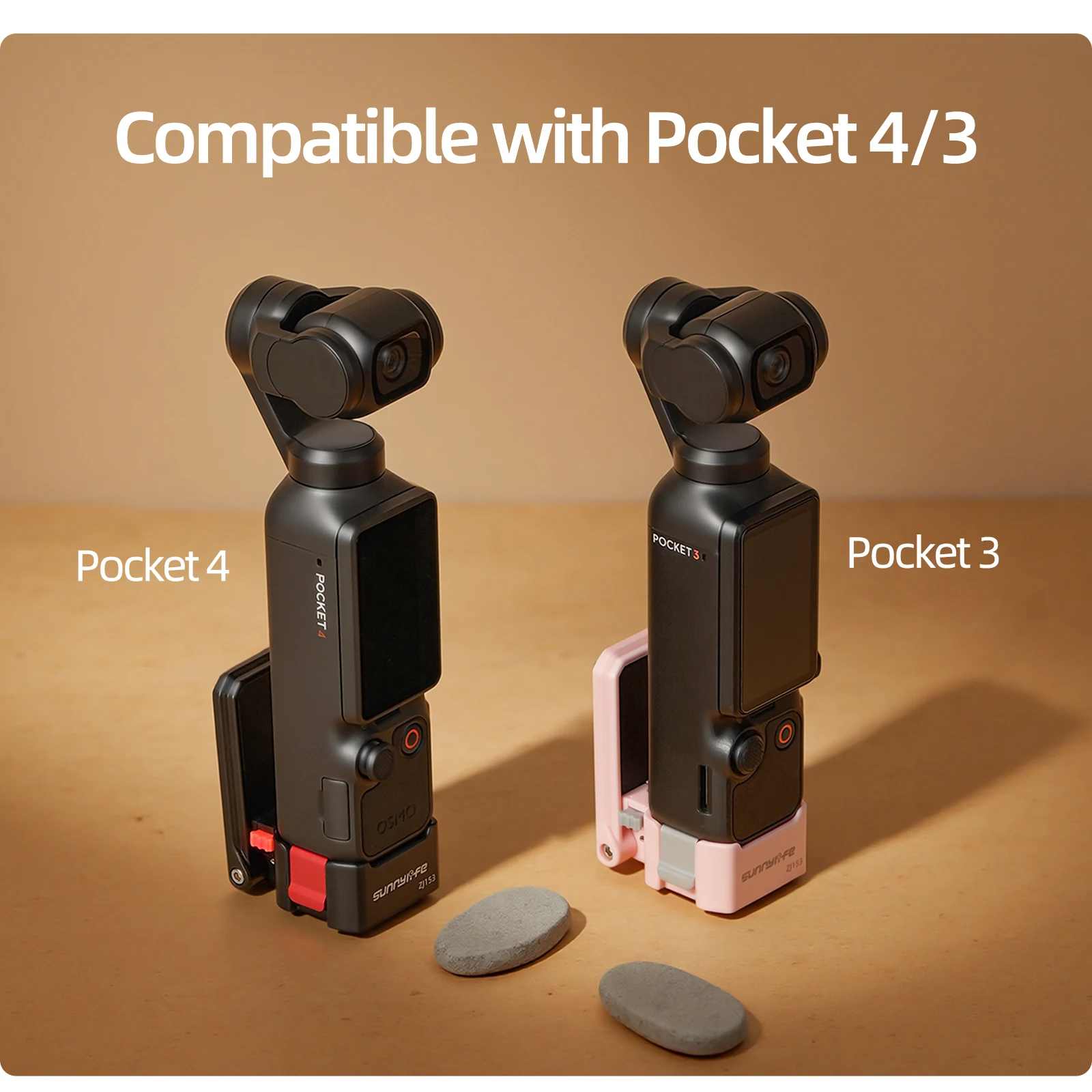 

Магнитная подставка для DJI Osmo Pocket 4/3,180 ° Регулируемый держатель для камеры, настольный адаптер-удлинитель, магнитный держатель-крепление ​