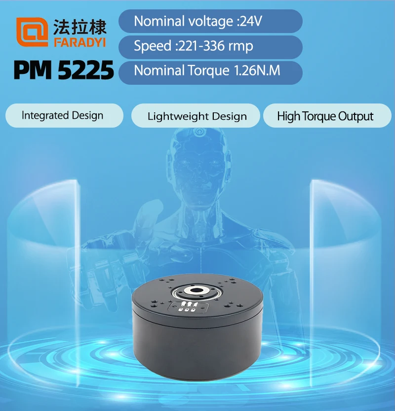 파라디이 도매 영구 자석 52*25mm 고토크 브러시리스 BLDC DC 외부 로터 방수 모터 식기세척기용