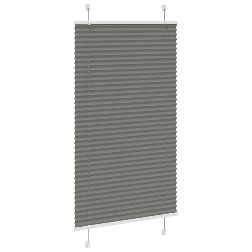 متجر Plissé Anthracite 75X100 cm Largeur Du Tissu 74,4 cm