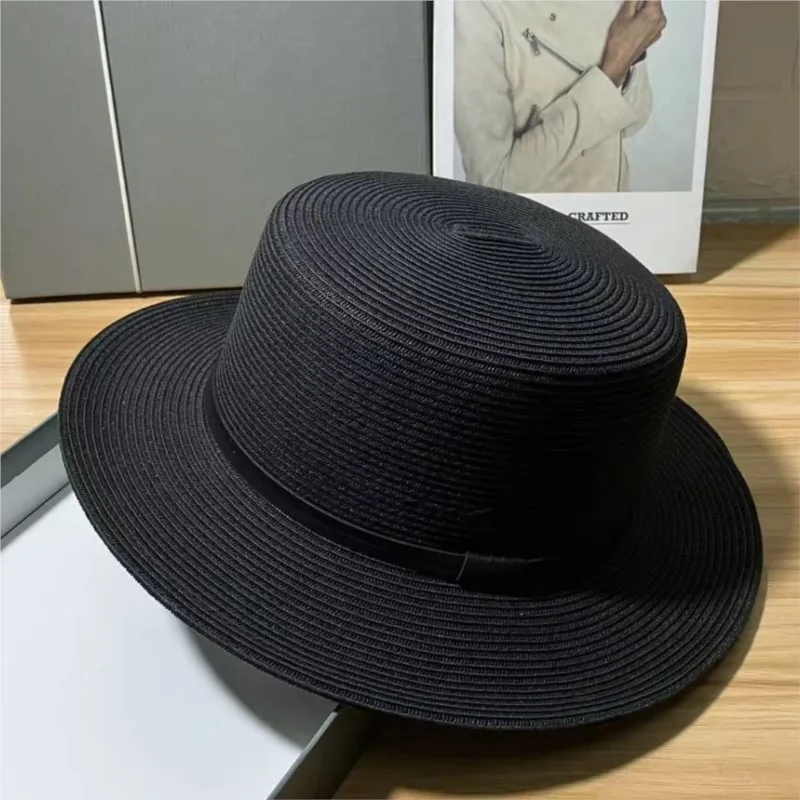 hat sunshade flat-topped top wide-brimmed women's seaside vacation
