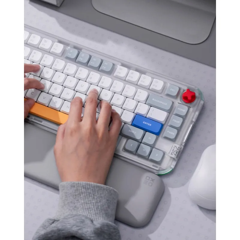Hand Wrist Rest Panel Magnetic Suction Soft Memory Sponge Custom Ergonomic PU Leather Pads Wrist Office Keyboard Accessories