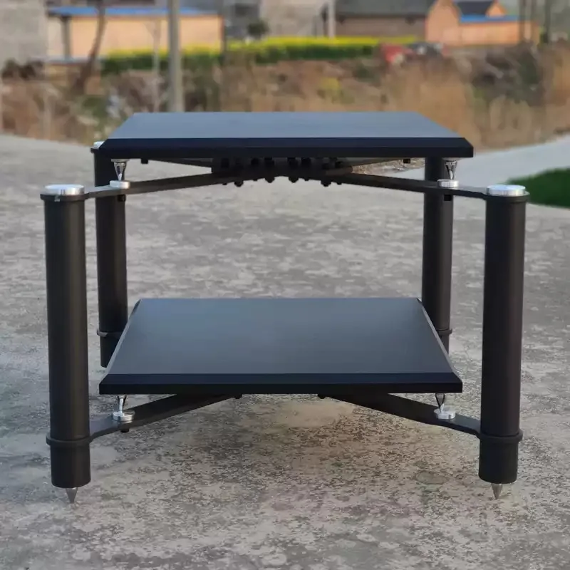 Power Amplifier Cabinet Power Amp Stand Cabinet Audio  Shock Absorber Tripod  Equipment Stand 1pcs