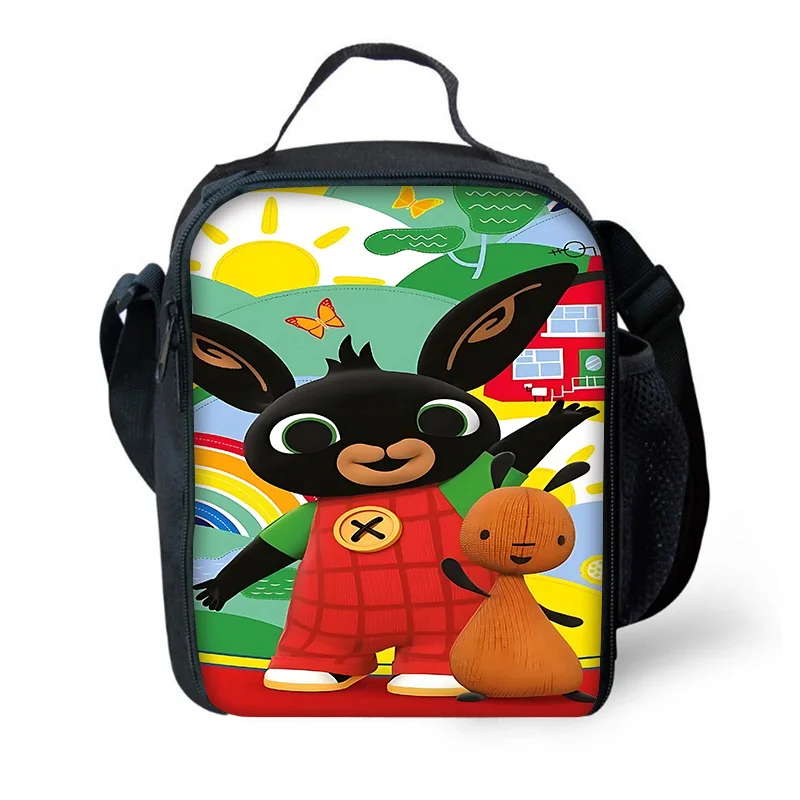Mochila Escolar Infantil de Conejo de Dibujos Animados con Loncheras, Estuches para Lápices, Mochilas Escolares para Niños y Niñas, el Mejor Regalo