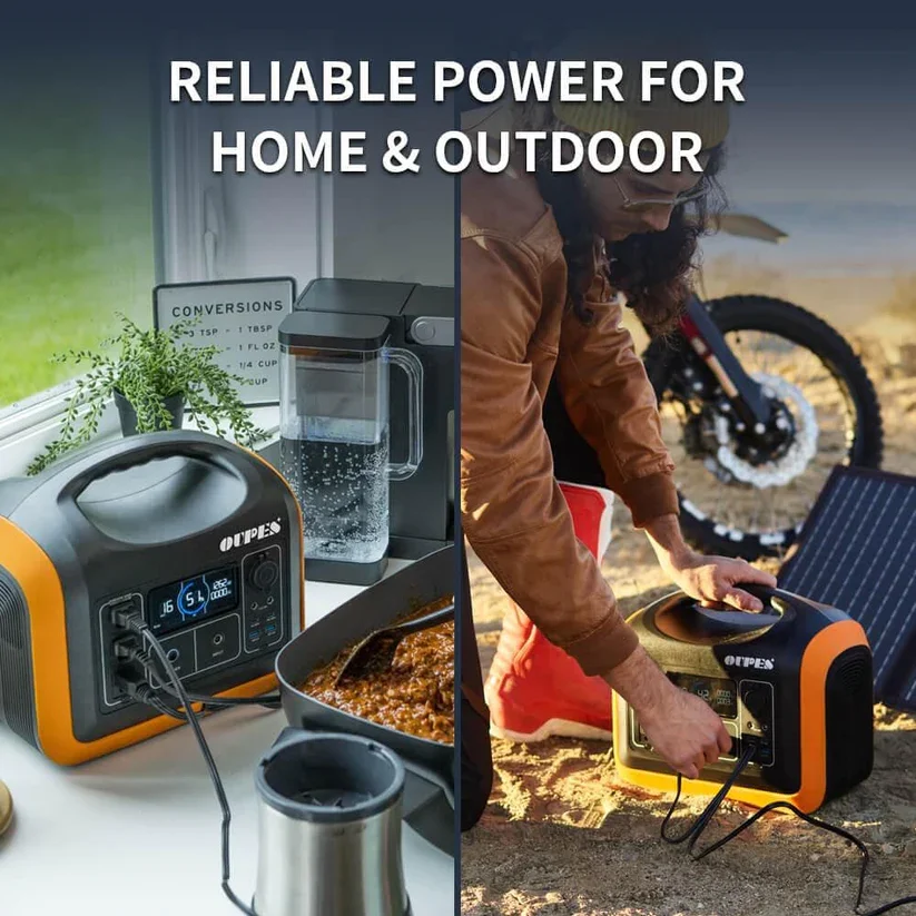 992Wh 1200W Capacity Portable Power Station Mobile Energy Storage LiFePO4 Battery HD LCD Display Max 250W Input Charging Speed