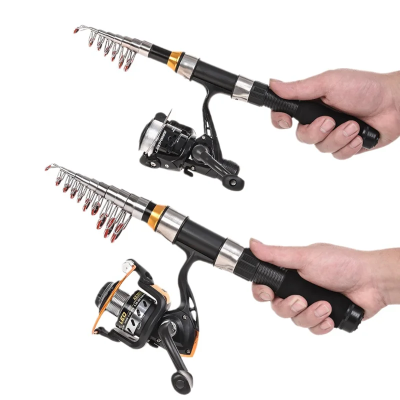 Ultra Short Mini Long Cast FRP Fishing Rod Portable Boutique Sea Pole Factory Direct Sales for Easy Casting And Storage