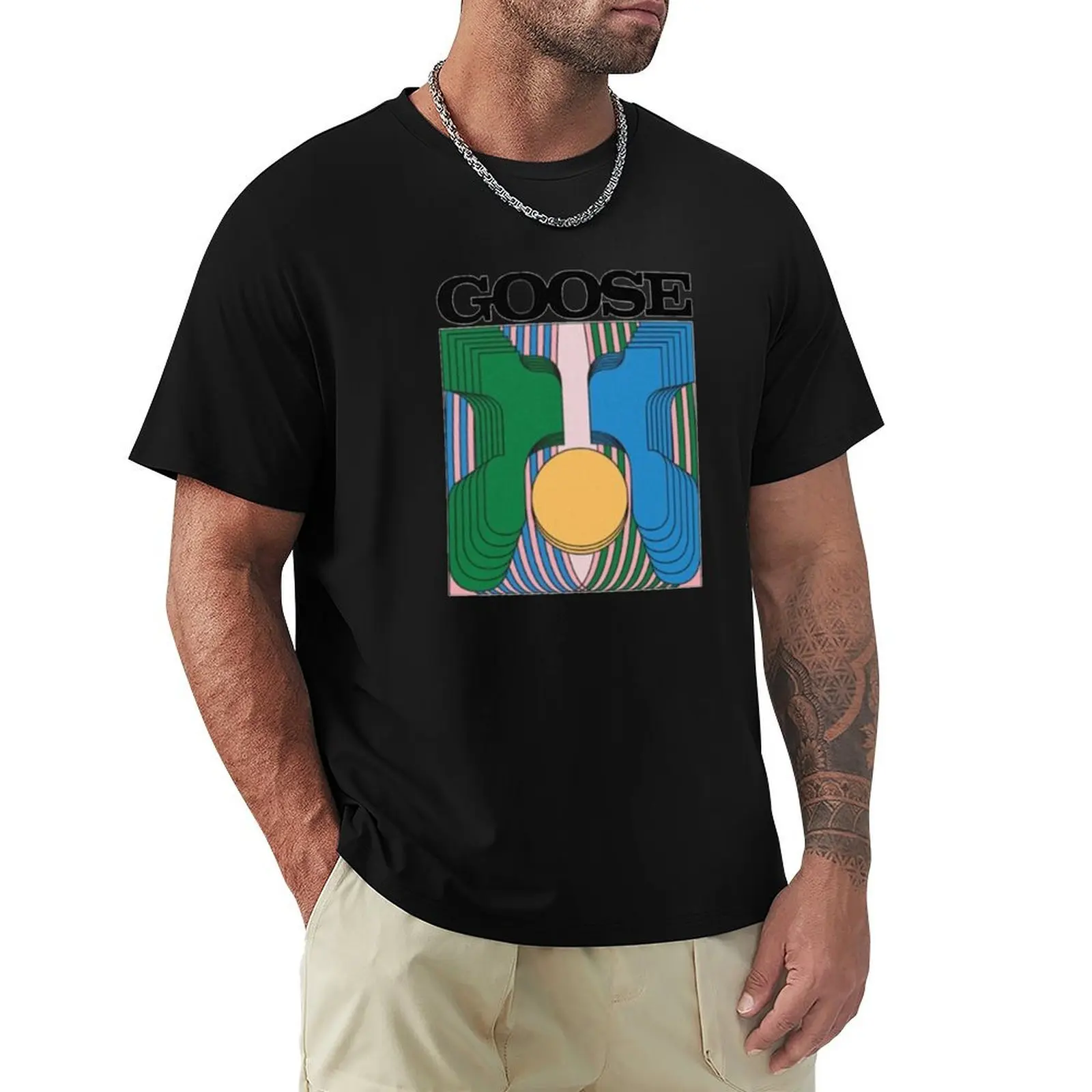 

gooses goose tour T-Shirt cute clothes funny meme t-shirts men workout shirt