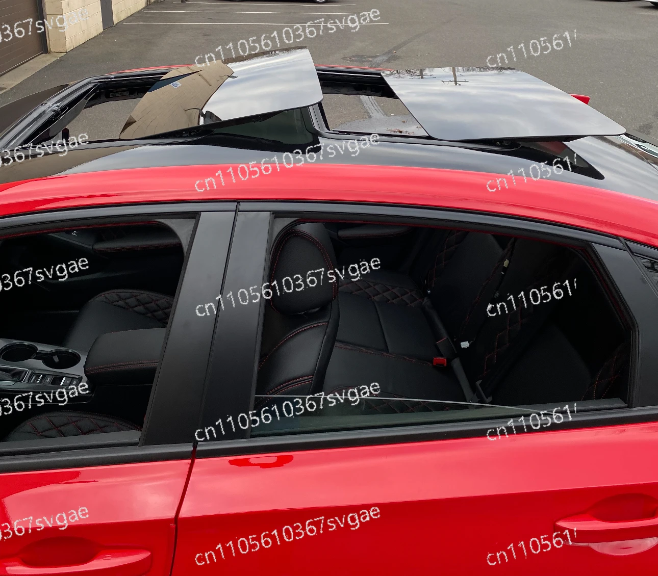 

Универсальный верхний спойлер для люка 795 * 495 мм, компоненты кузова, совместимые с различными автомобилями