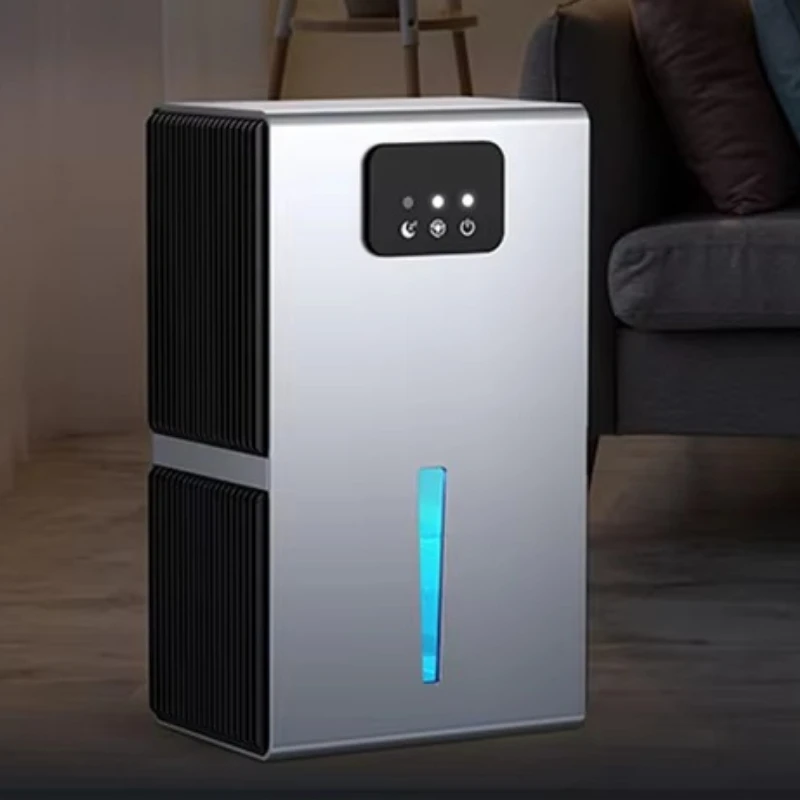 Portable electric dehumidifier, intelligent touch screen control
