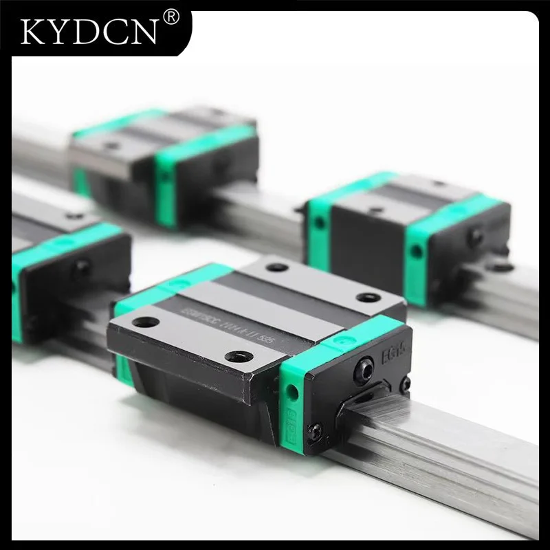 HGH25CA HGW25CC Linear Bearing Bock Kit HGR25 Linear Rail Guide 300mm 400mm 600mm 1000mm 1450mm Length Custimed for CNC Parts 3D