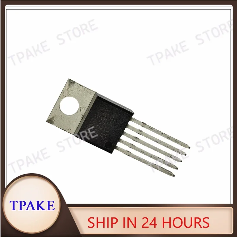 5/50PC LM2596T-5.0 TO-220 DC-DC 5V Voltage Regulator IC